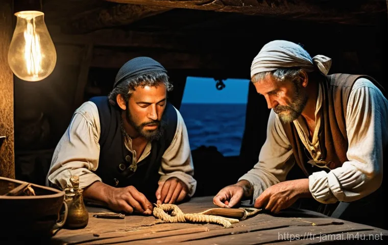 자메이카의 해적 역사 - **Prompt: A Formidable Caribbean Pirate Captain on Deck**
A striking, medium-shot portrait of a ... 자메이카의 해적 역사 - **Prompt: A Formidable Caribbean Pirate Captain on Deck**
A striking, medium-shot portrait of a ...